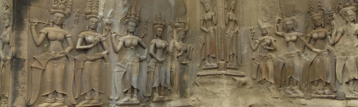 pano-asparsa Apsara of Ang Kor Wat, Cambodia 2008