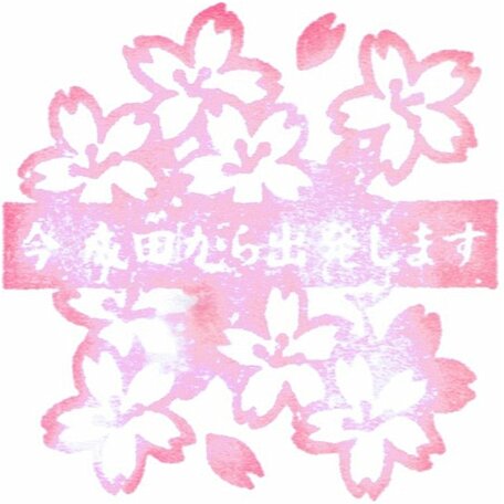 2011 Japan - stamp narita airport 2