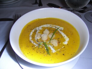 R0019405 Starters: Pumpkin Soup