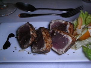 R0019445 Starters: Seared Tuna