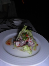 R0019446 Starter: Seared Mackerel with Citrus dressing
