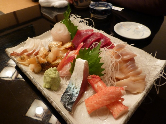 P1010323 Dinner at 常寿し