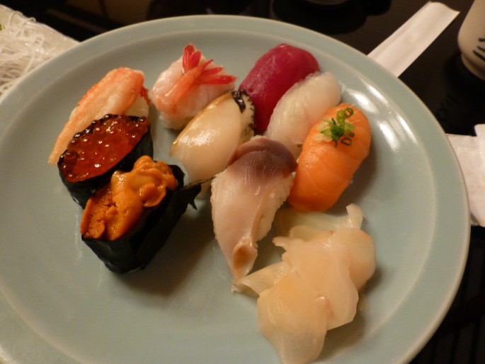 P1010324 Dinner at 常寿し
