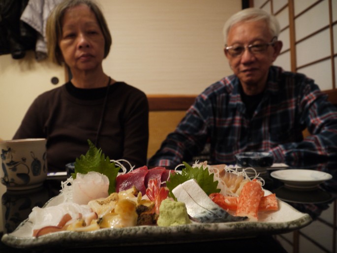 P1060331 Dinner at 常寿し