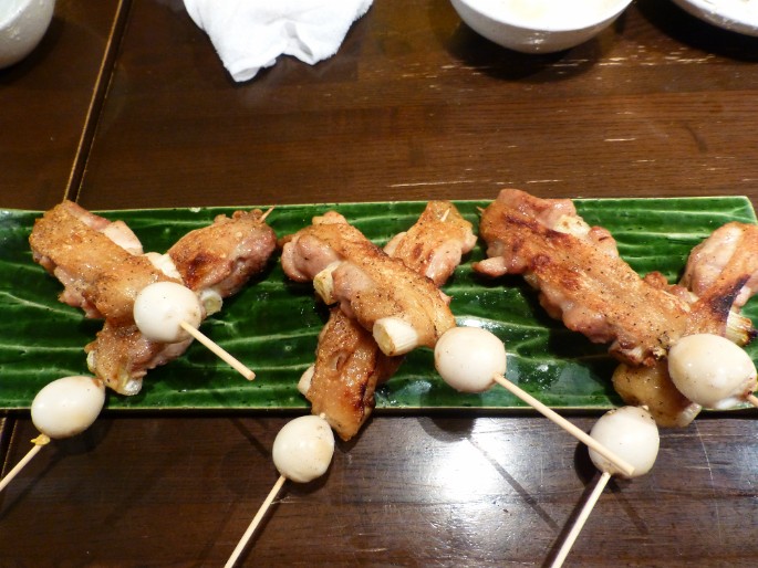 P1010963 The famous Den den ga den yakitori