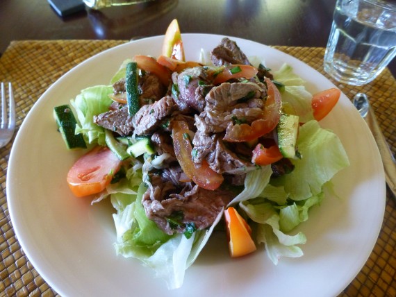 P1020541 Lunch - Thai Beef Salad