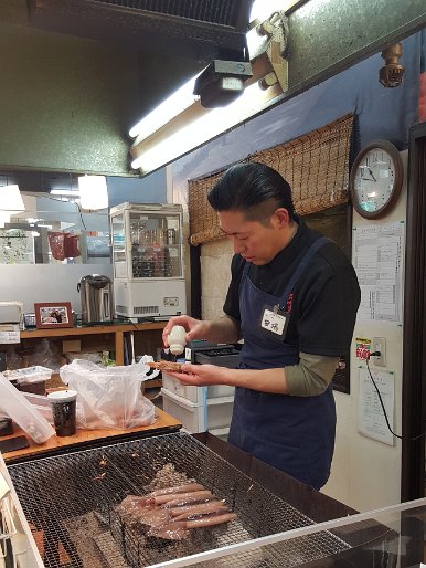 20161111_104438 Grilled prawns for snack ...