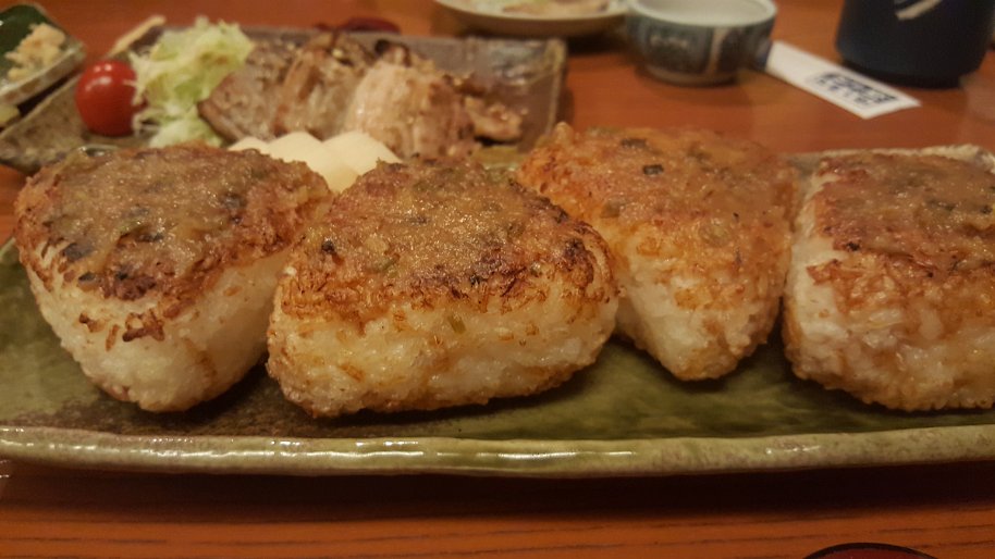 20161109_184323 Yummy yakiorigini with a hint of wasabi miso