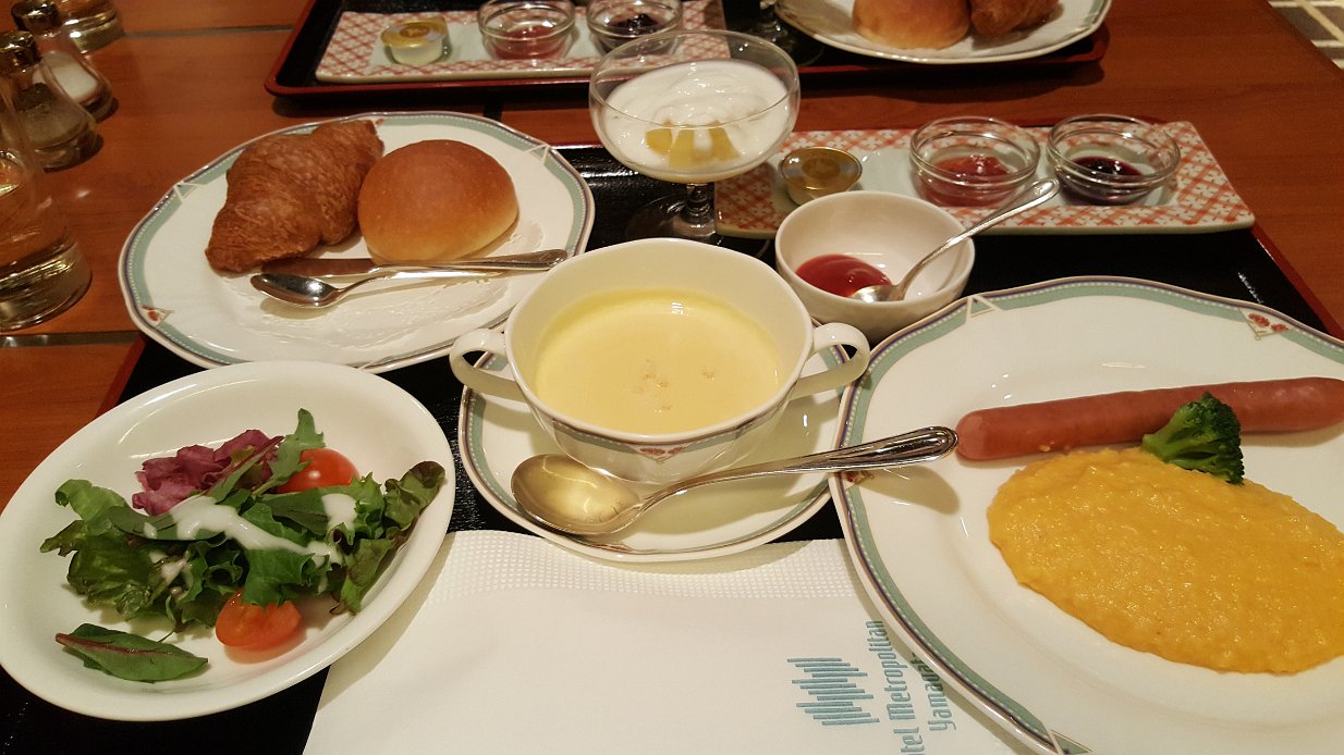 20170219_072213 Western breakfast set @ Hotel Metropolitan Yamagata
