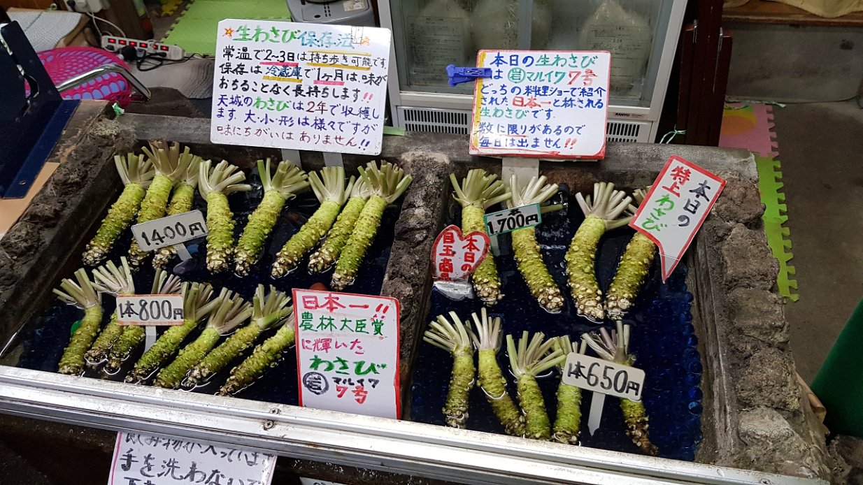 20171108_101404 Wasabi shopping ... of course buy the biggest one
