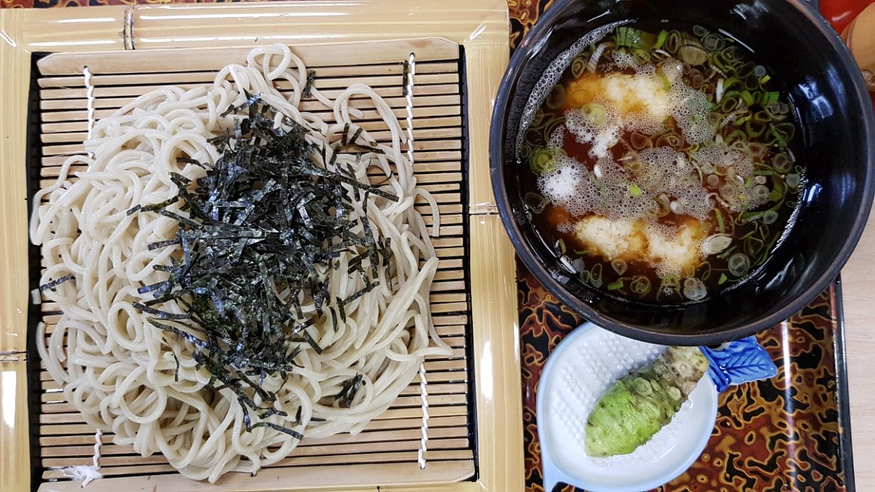 20171108_120711 Simple soba with tororo and wasabi