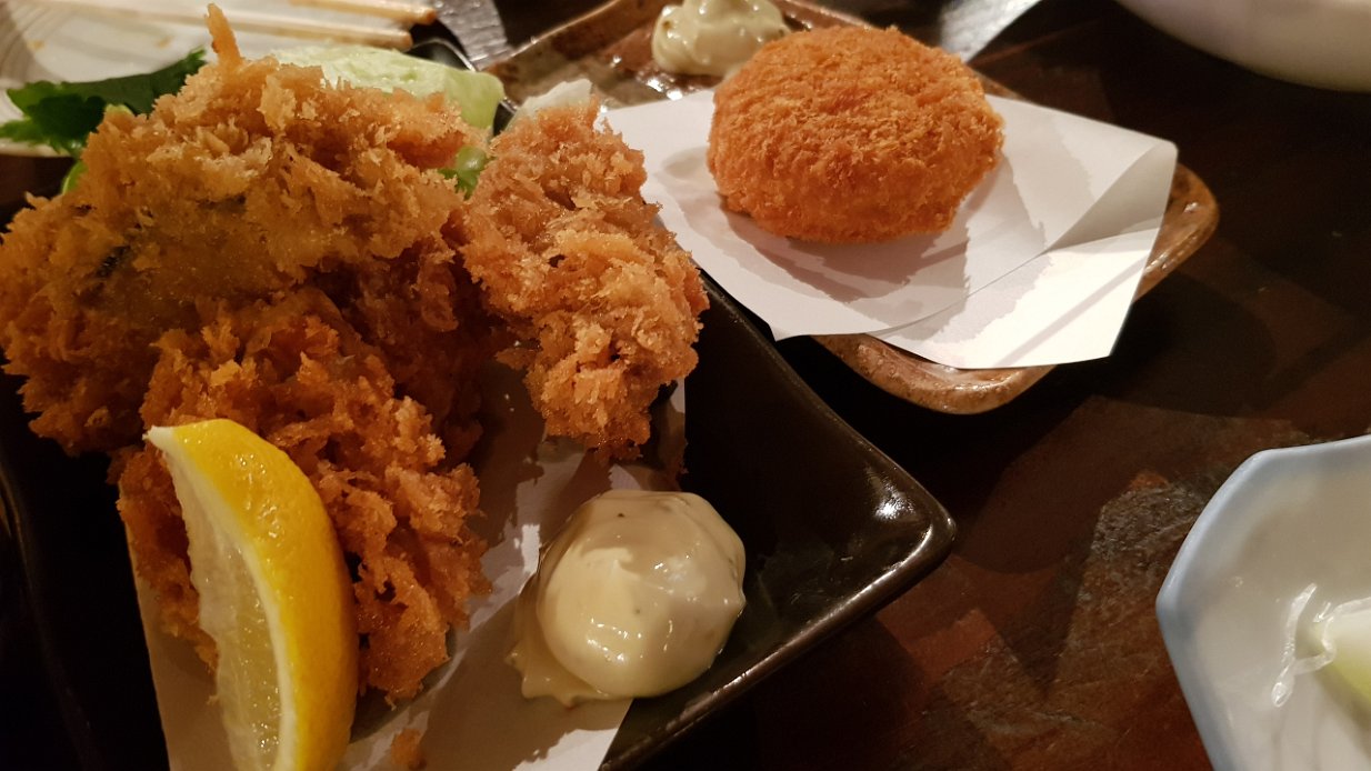 20171104_192203 I dont think there is a meal without oyster
