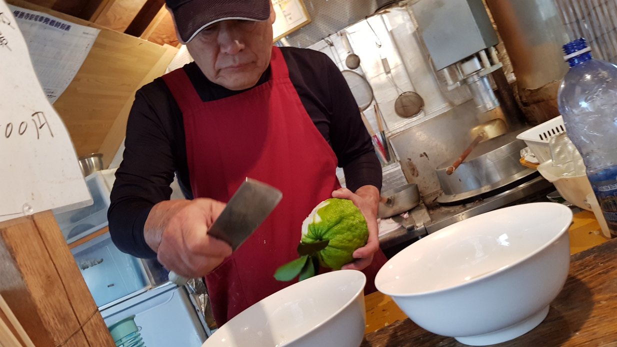 20171107_125324 Adding the magic ingredent to your left-over soba sauce