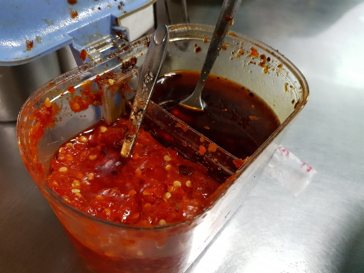 20171212_104454 Everything tasted magical once you added this homemade chilli and vinegar