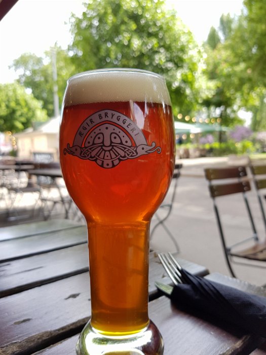 20180528_130002 Glad to find that they tap Ægir brew from Flåm