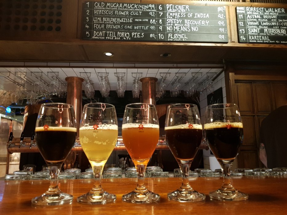 20180528_180937 My flight ... 1,3,7,8,10. Tap 1 to 10 are their own brews, so there is no need to look at the guest taps.