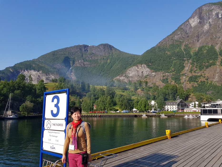 20180601_080709 Arriving at the port of Flåm