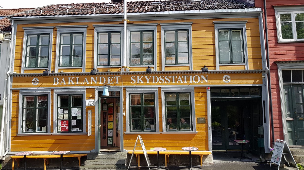 20180604_142050 Baklandet Skydsstation, a nice and intimate restaurant in a very interesting historical house