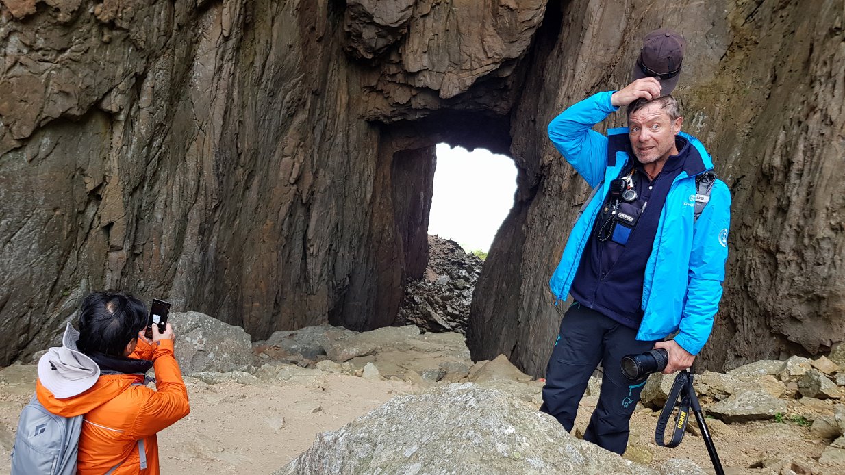 20180605_092939 John before the got attacked by rocks :P