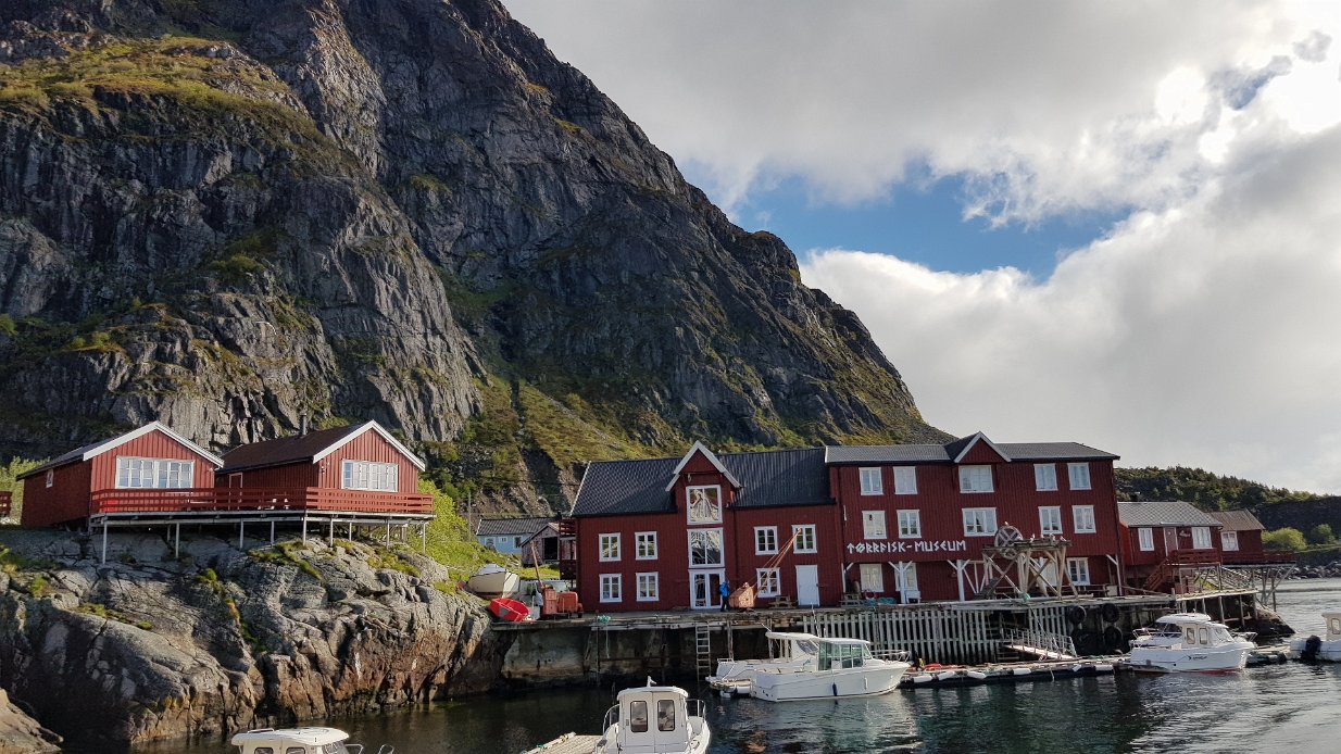 20180607_080914 The Tørrfisk museum in the small village of Å