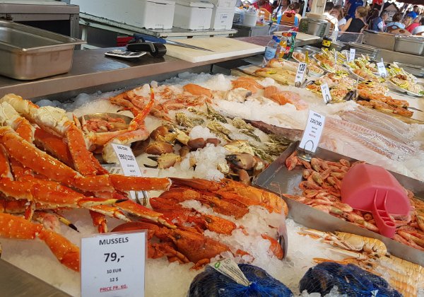 May 30-31 2018 Bergen Fish Market Frankly the market feels like a typical tourist trap, not a working or local market. We gave it a shot anyway since we...