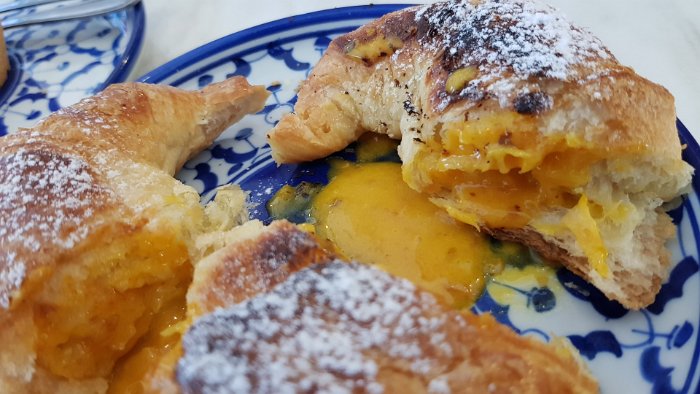 20190426_154436 Very good salted egg croissant