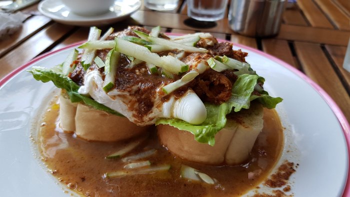 20190505_075832 Satay Chicken with Poached Eggs