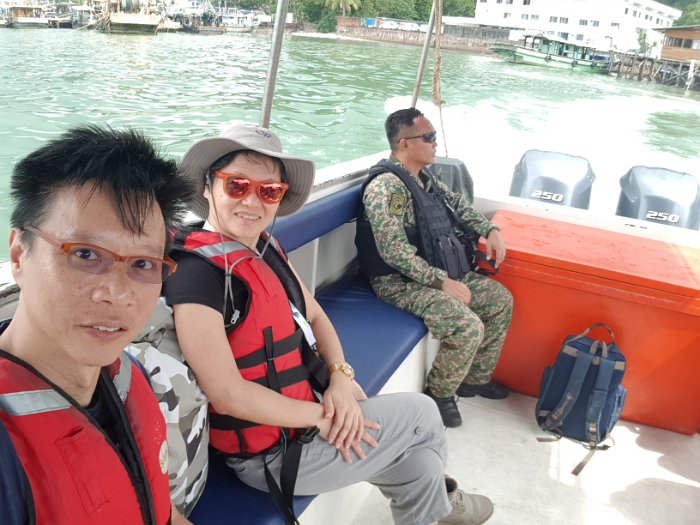 20190427_095720 Each boat had 2 armed escorts onboard