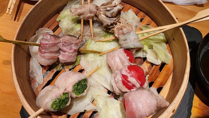 20191010_193732 Steamed basket 蒸し料理