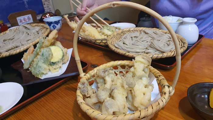 20191010_130820 Extra order of shimeji tempura