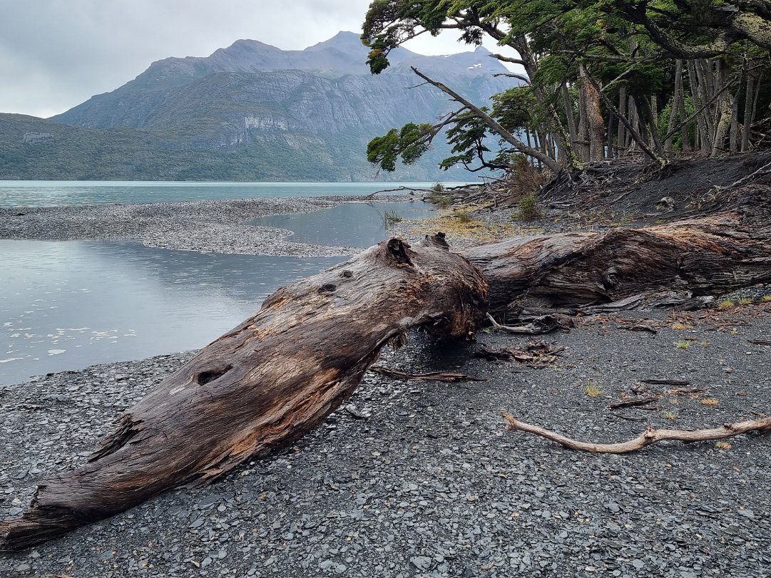 Bahia Toro 1st stop of the Mayo Spirit tour. The valley and waterfalls were carved by a glacier lake that broke and caused an...