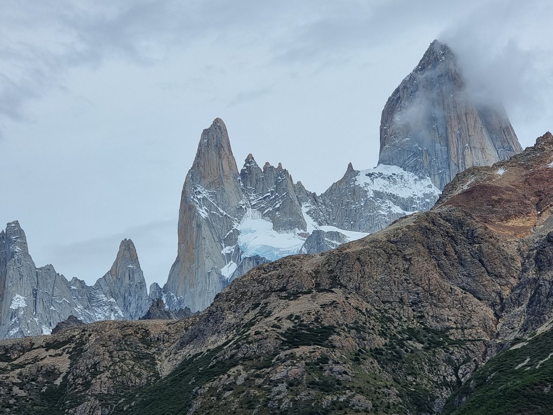 Fitz Roy East Face Various viewpoints for the East face of Fitz Roy