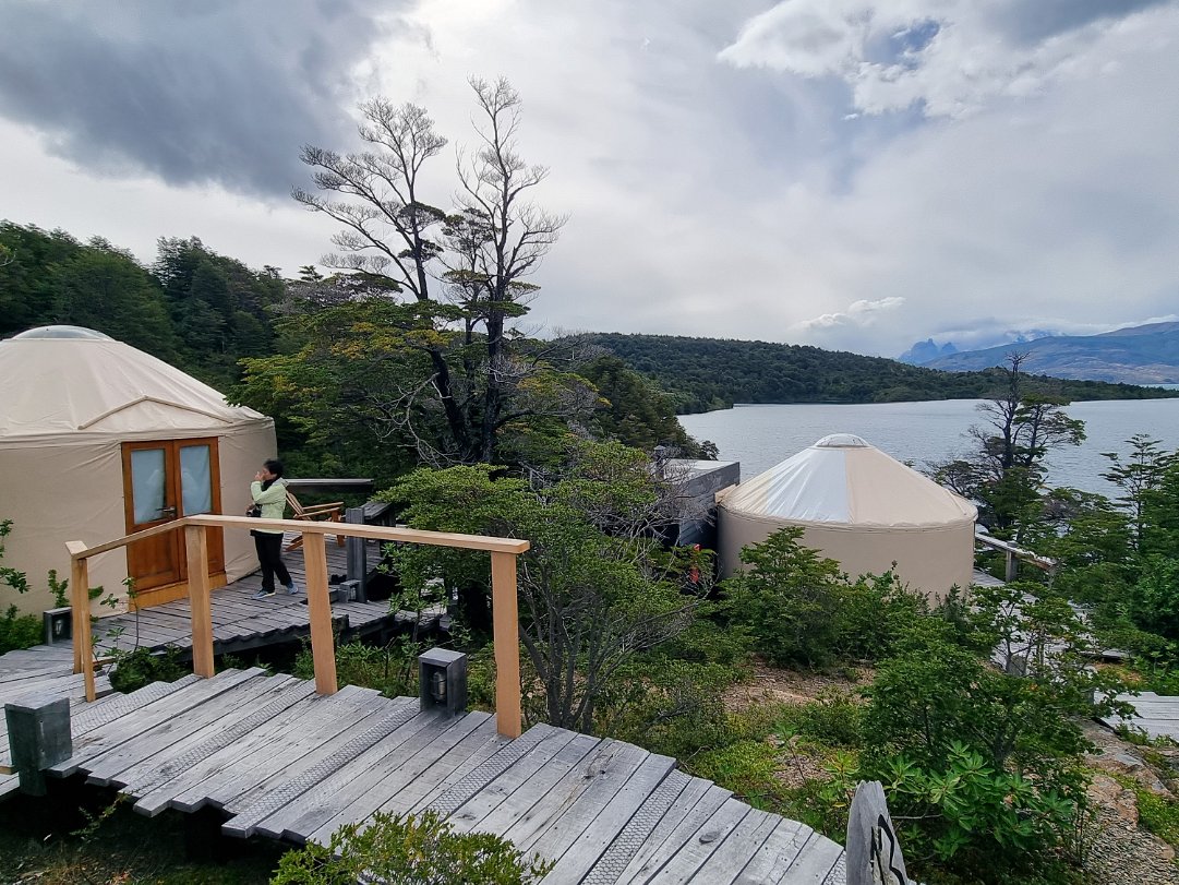 Patagonia Camp Glamping in Patagonia Camp to explore the Torres Del Paine National Park.