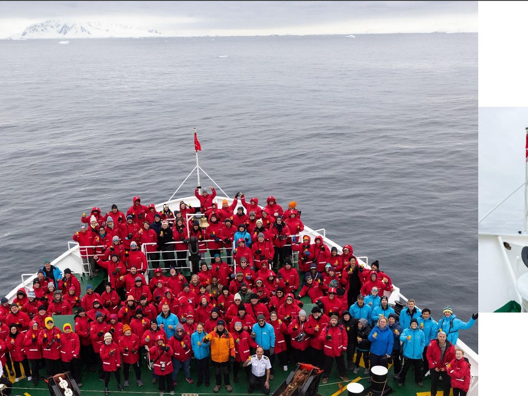 Crossing the Antarctic Circle Trying to dodge the weather, our expedition leader took the bold stroke of changing the itinerary and said