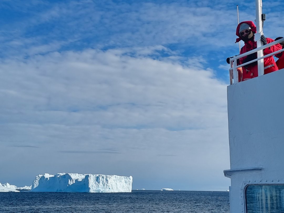 Mother Nature - the Ice Sculptor As we sail into the world's biggest museum of ice display ...