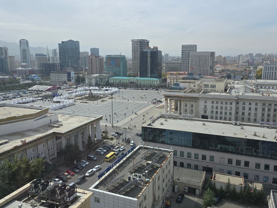 Arrived in Ulaanbaatar About a 1.5 to 2 hours car ride from airport to hotel. Check-in to Best Western Tuushin Hotel with a great view of the...