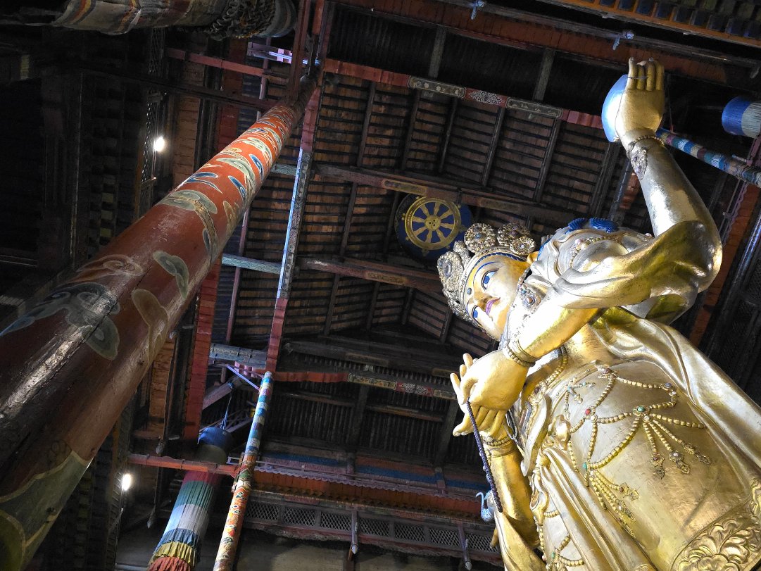 Gandantegchinlen Monastery In the adjacent building, we spent some time sitting in the hall observing the chanting classes of the young monks. A...