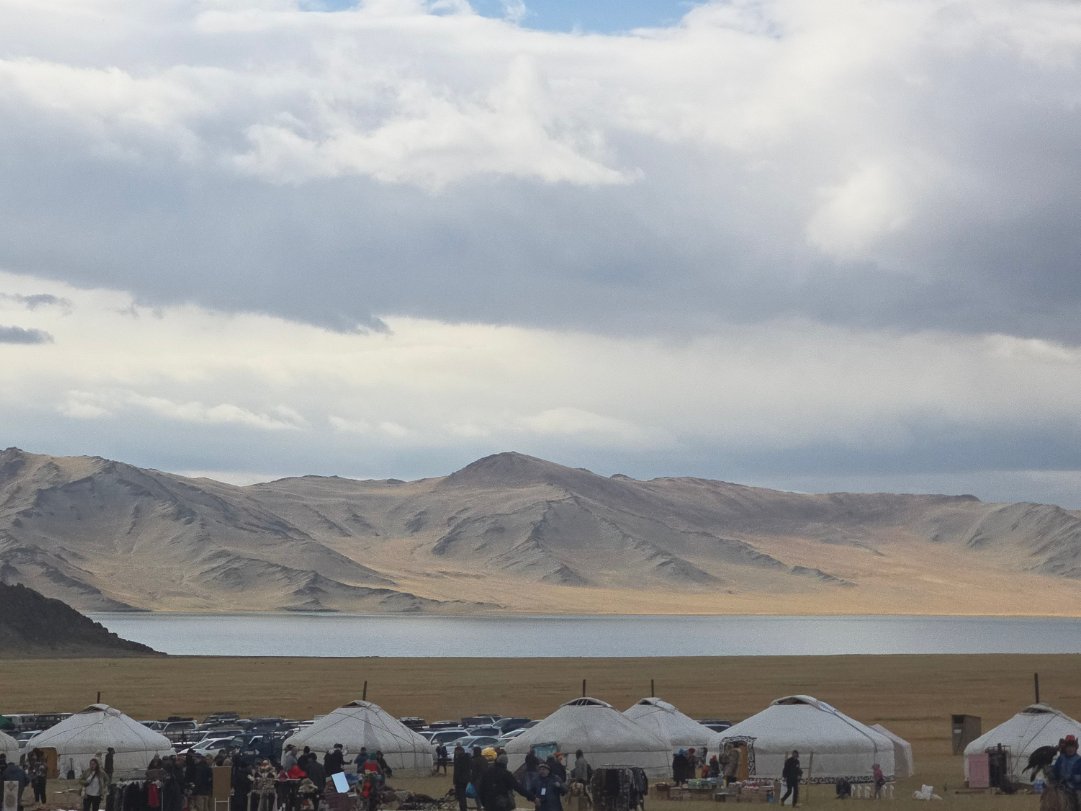 Eagle Festival Site and Around The main reason for my visit to west Mongolia was to attend this event. It is an annual gathering of about 20+ Eagle...