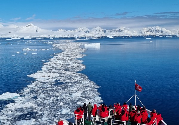 2023-02 Quest of the Antarctic Circle 14 days on-board G-Expedition, the same ship and crew that took us to the Northern Arctic pole, will now bring us across...